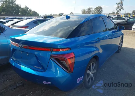 2019 Toyota Mirai z USA, uszkodzony, nr VIN JTDBVRBD0KA005792